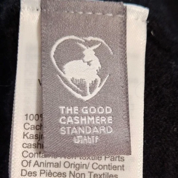 J. Crew Black Cashmere Cardigan with pockets Size S - Picture 6 of 6